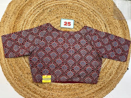 High Neck ReadyMade Blouse