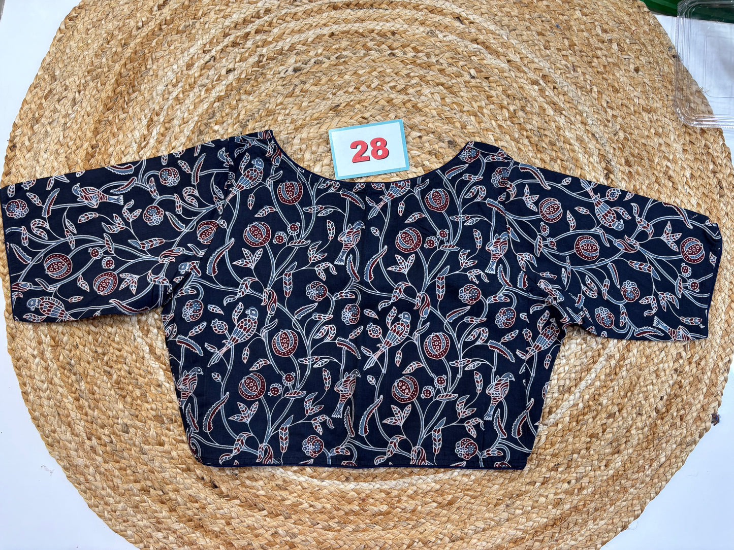 High Neck ReadyMade Blouse