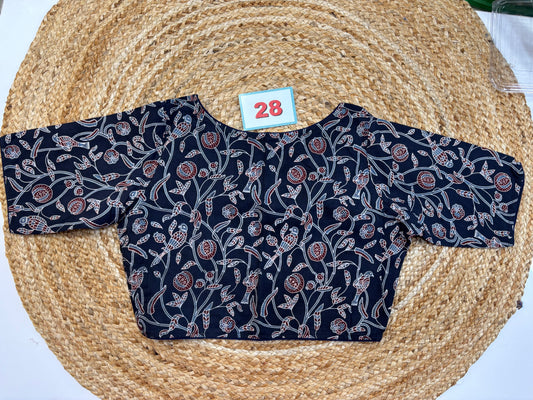 High Neck ReadyMade Blouse