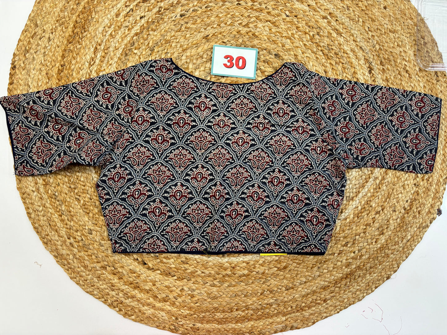 High Neck ReadyMade Blouse
