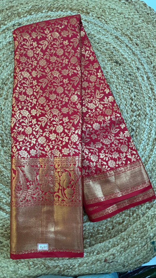 Semi Kanchi Pattu Sarees