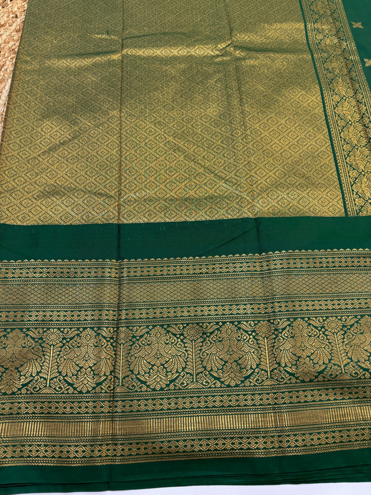 Semi Gadwal Silk Saree