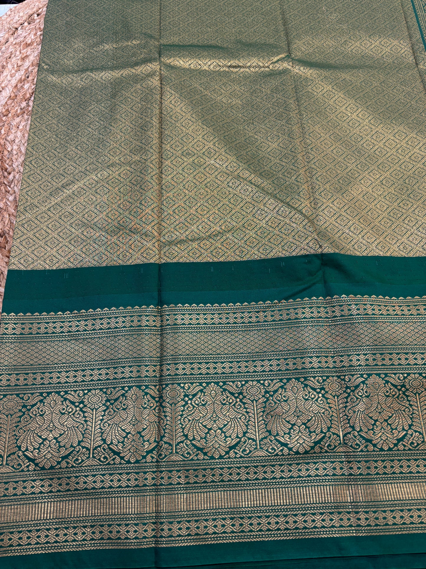 Semi Gadwal Silk Saree