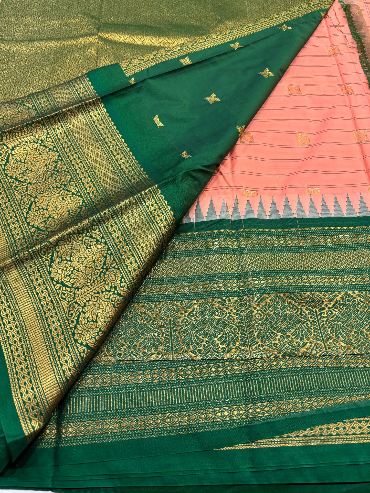 Semi Gadwal Silk Saree