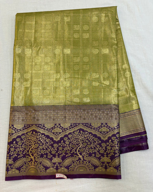 Semi Kanchi Meenakari Pattu Saree