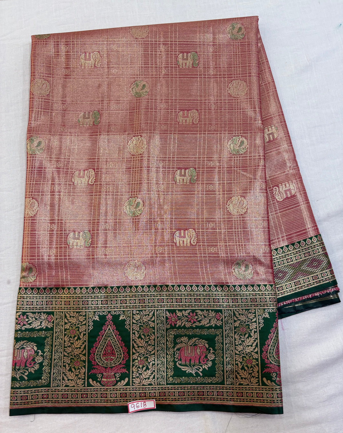 Semi Kanchi Meenakari Pattu Saree