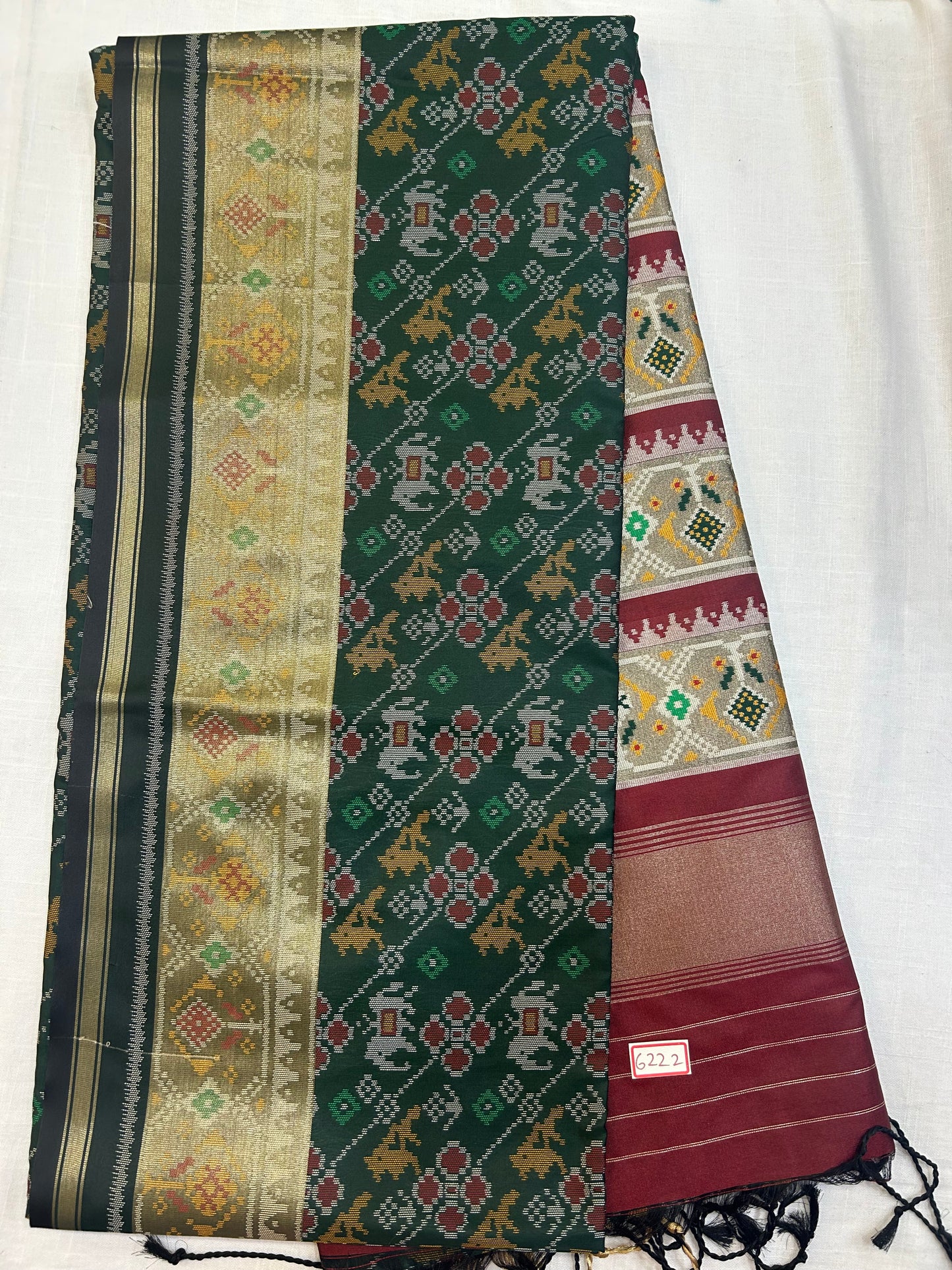 Tussar Patola Saree