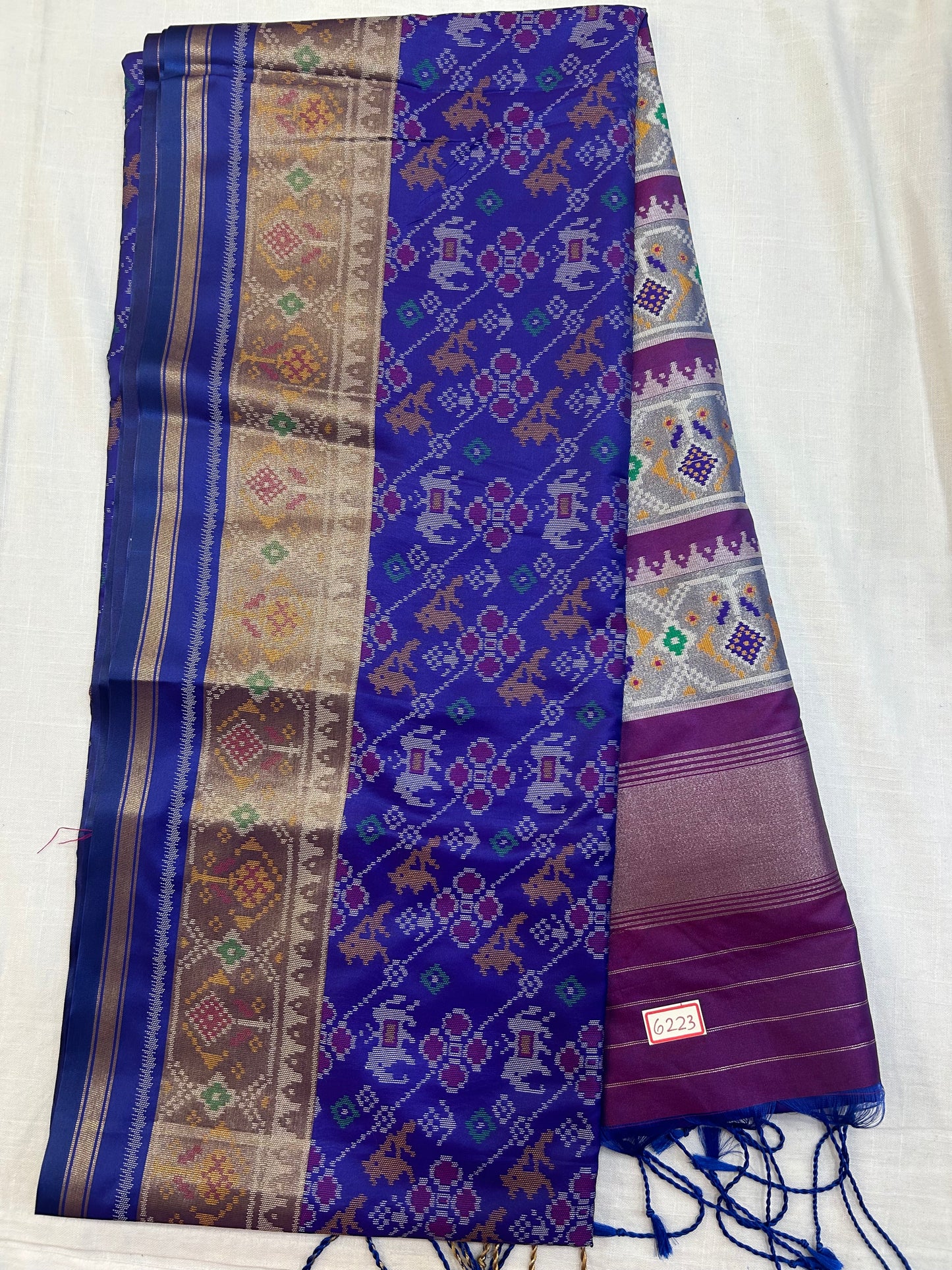 Tussar Patola Saree