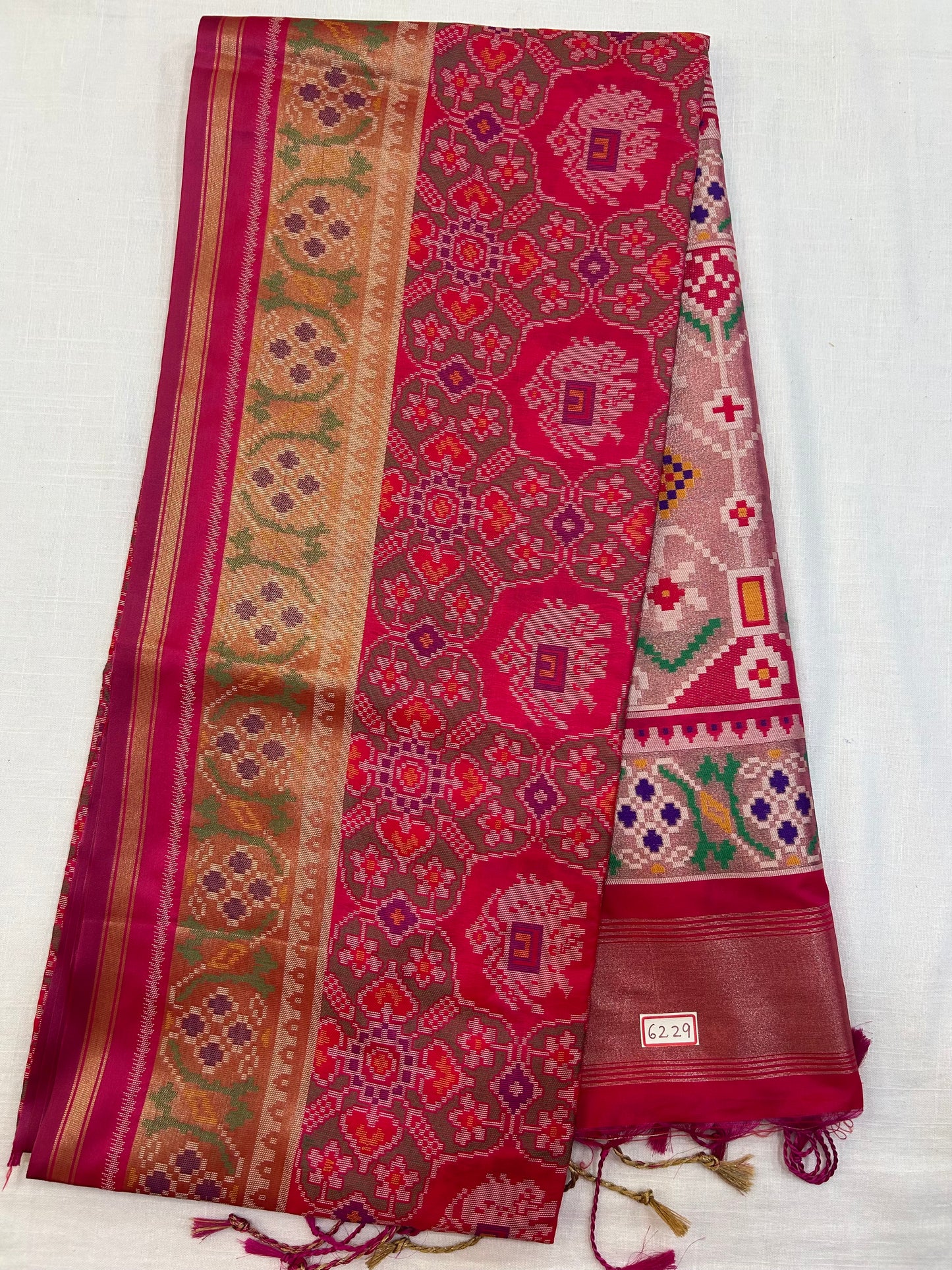 Tussar Patola Saree