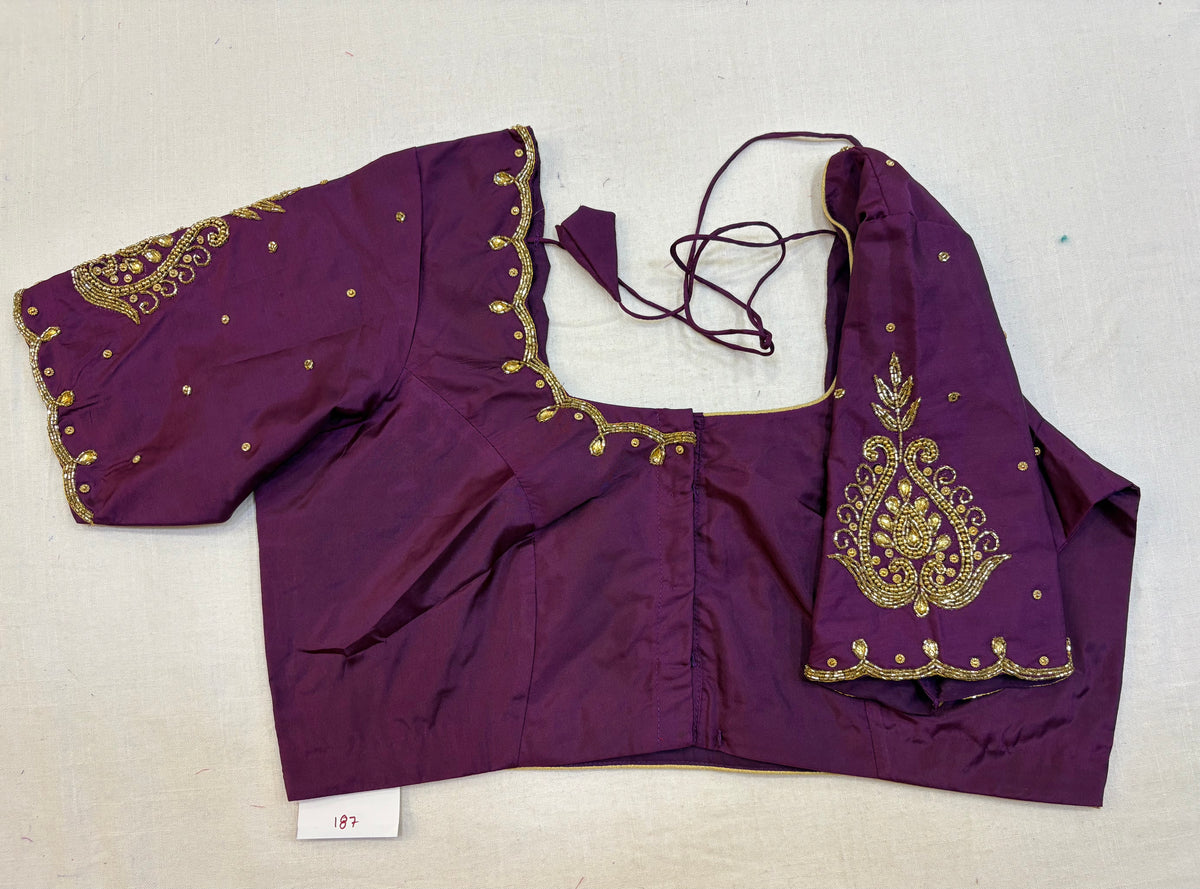 Readymade Maggam work Blouse
