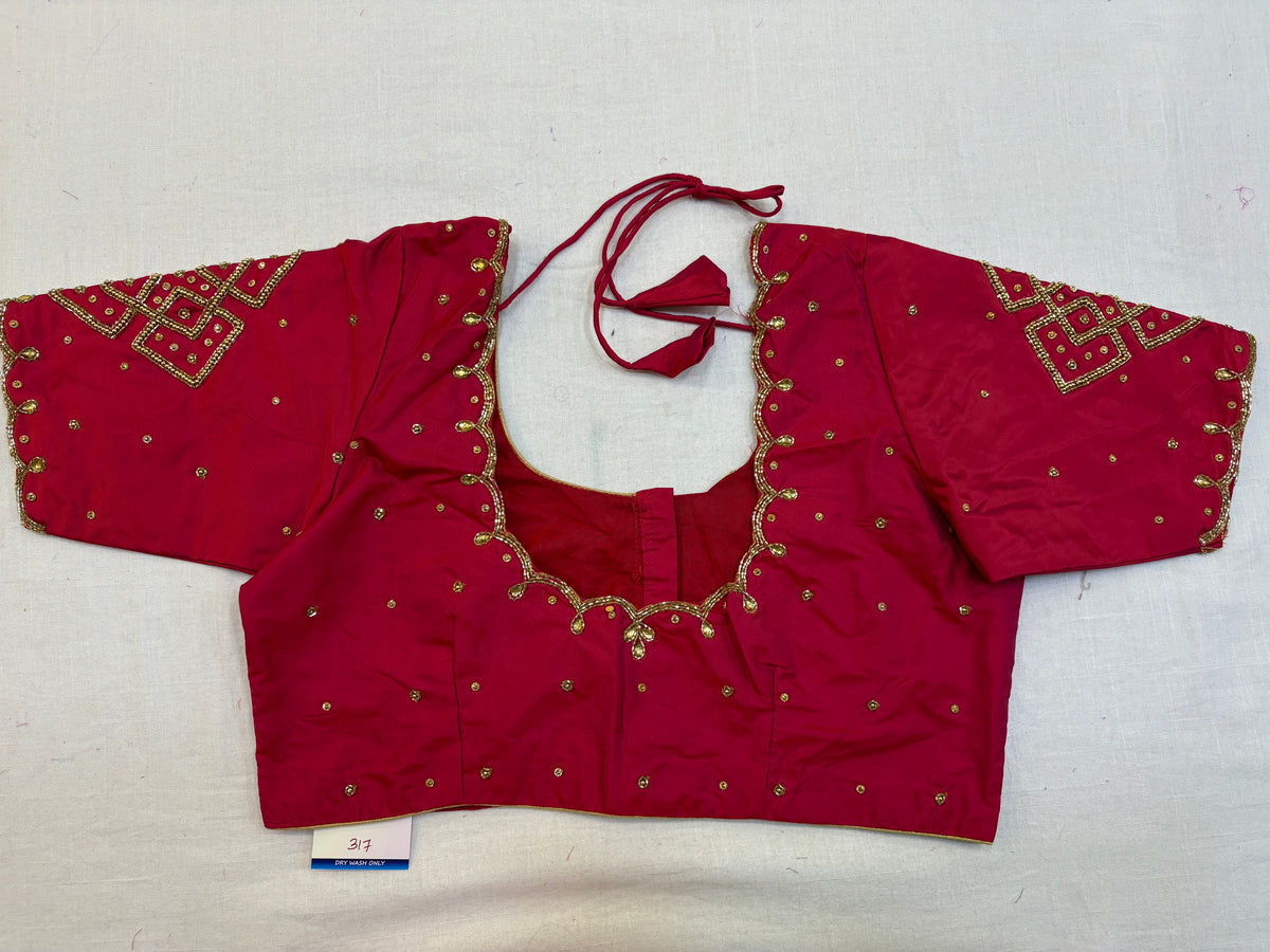 Readymade Maggam work Blouse