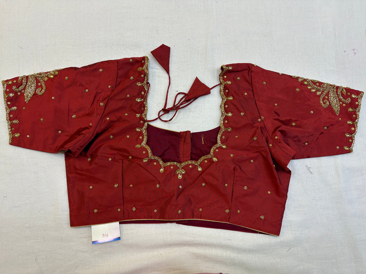 Readymade Maggam work Blouse