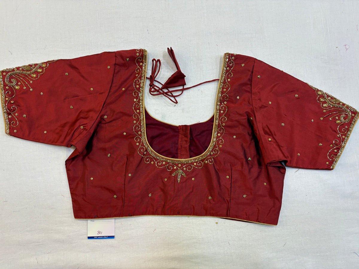 Readymade Maggam work Blouse