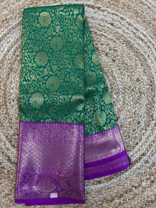 Semi Kanchi Pattu Saree