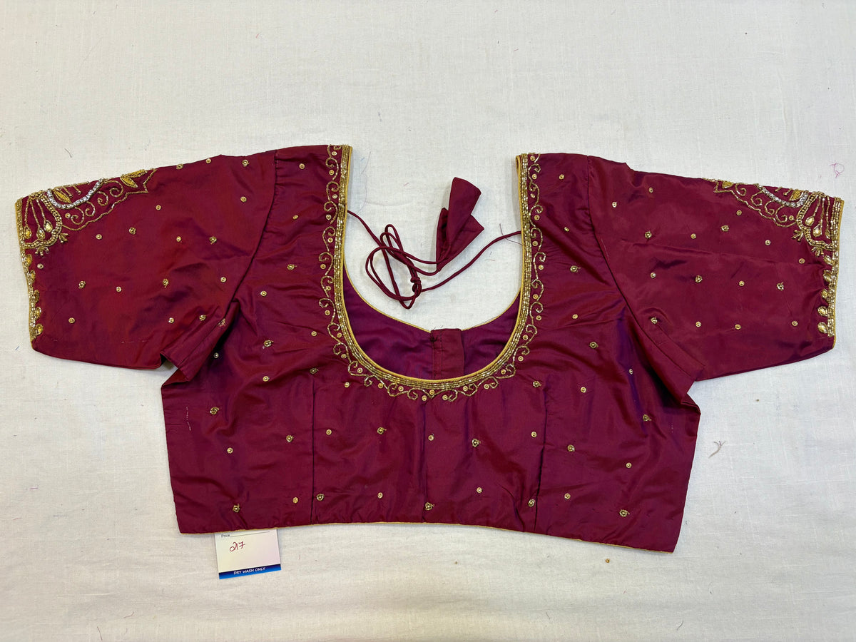 Readymade Maggam work Blouse