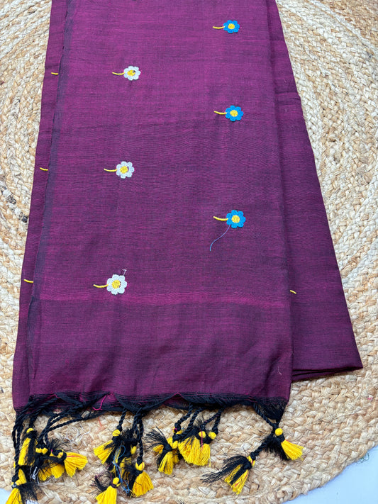 Khadi cotton Embroidery