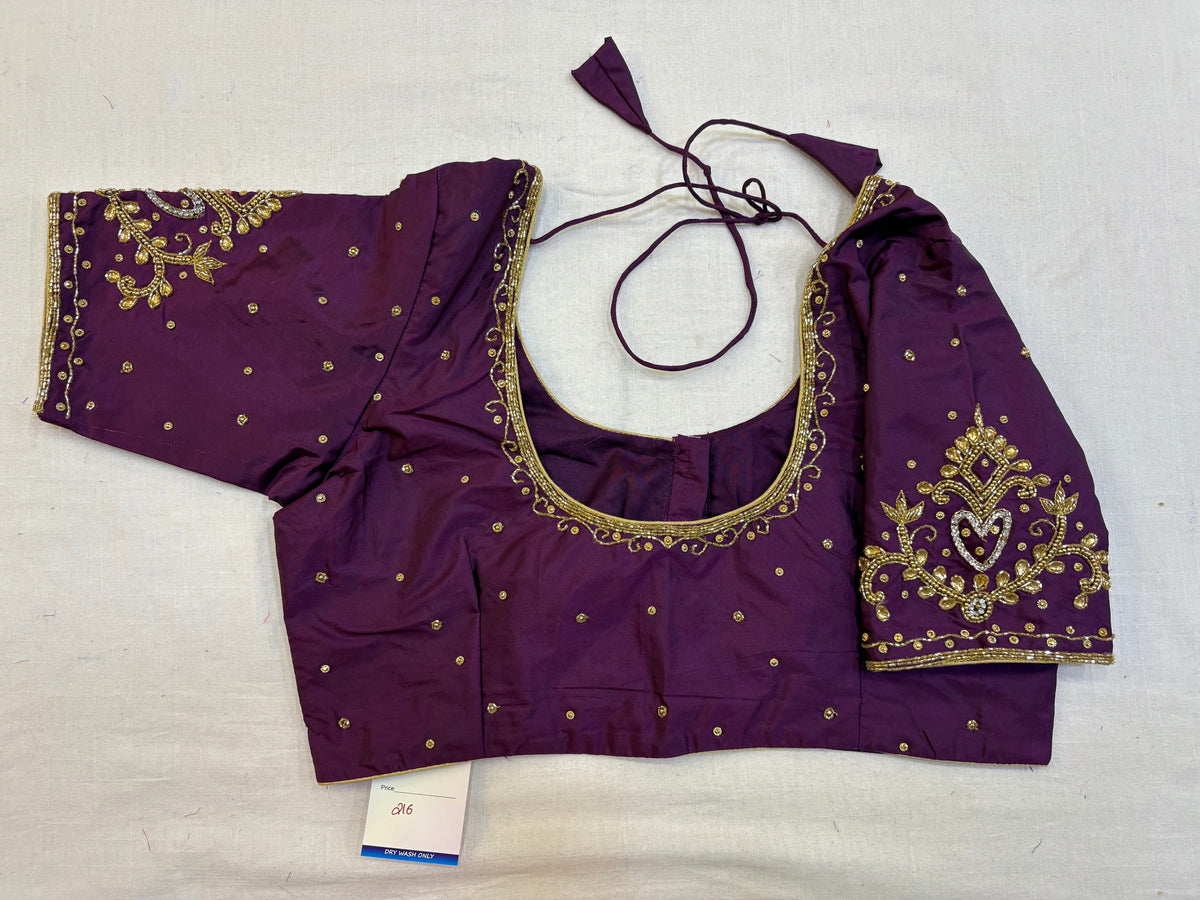 Readymade Maggam work Blouse