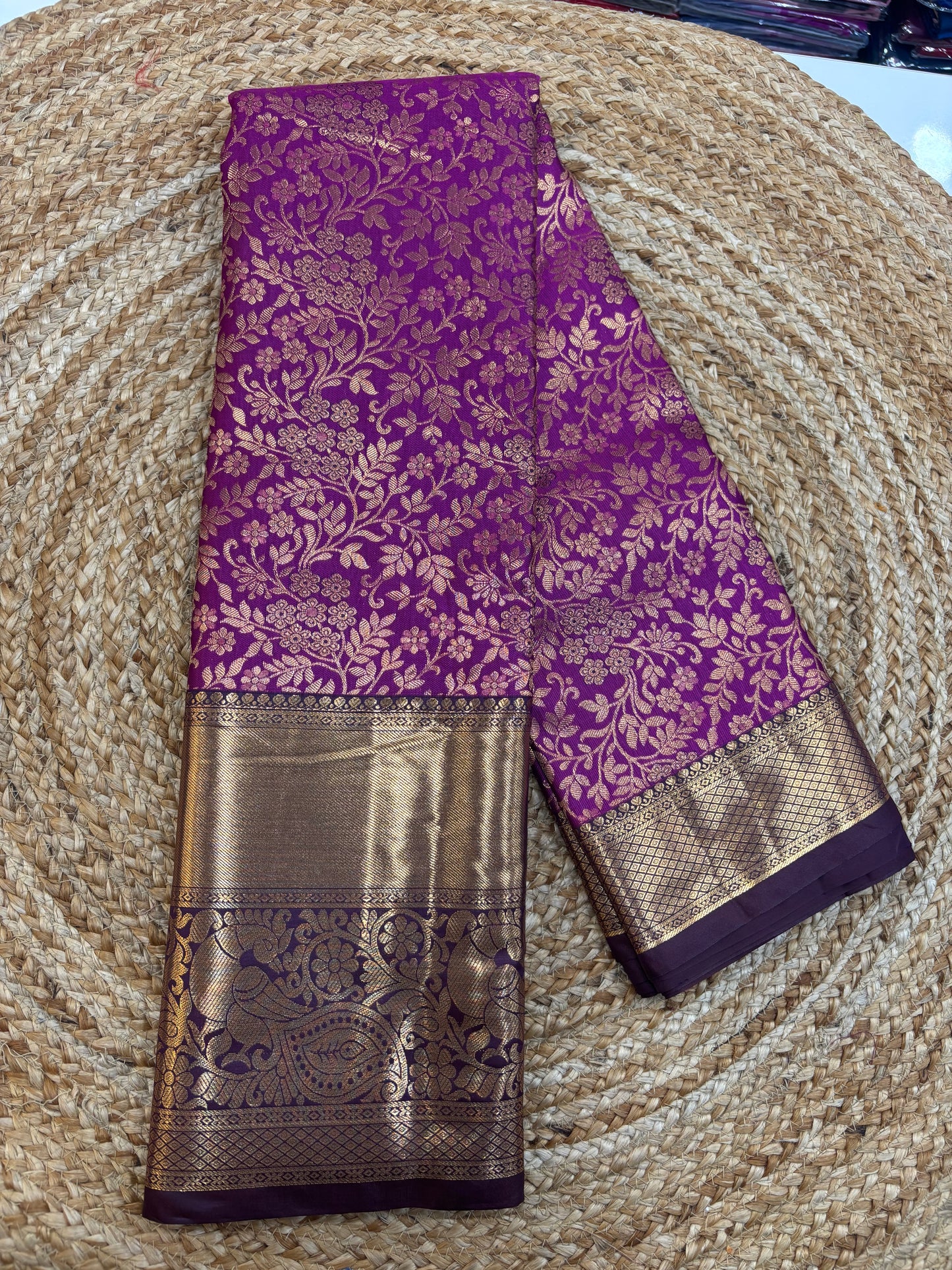 Semi Kanchi Pattu Saree