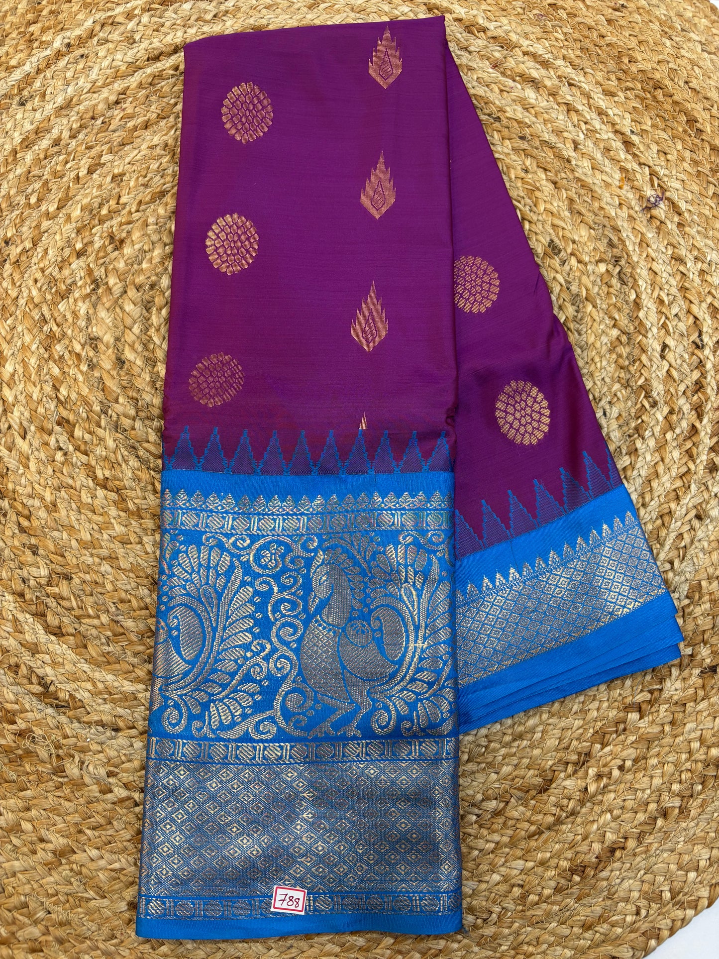 Semi Gadwal Silk Sarees