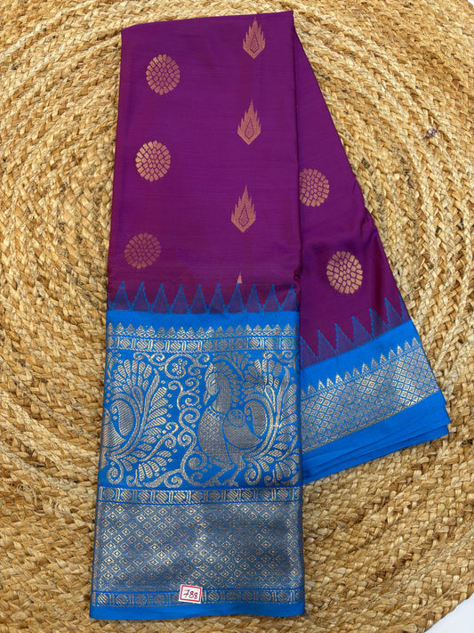 Semi Gadwal Silk Sarees