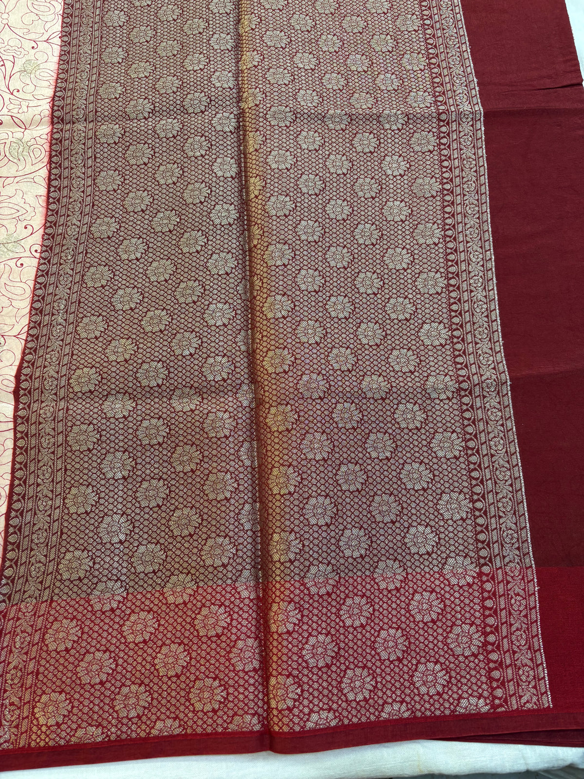 HO Pen kalamkari Saree