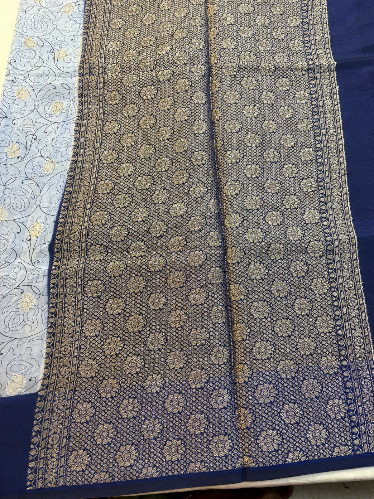 HO Pen kalamkari Saree