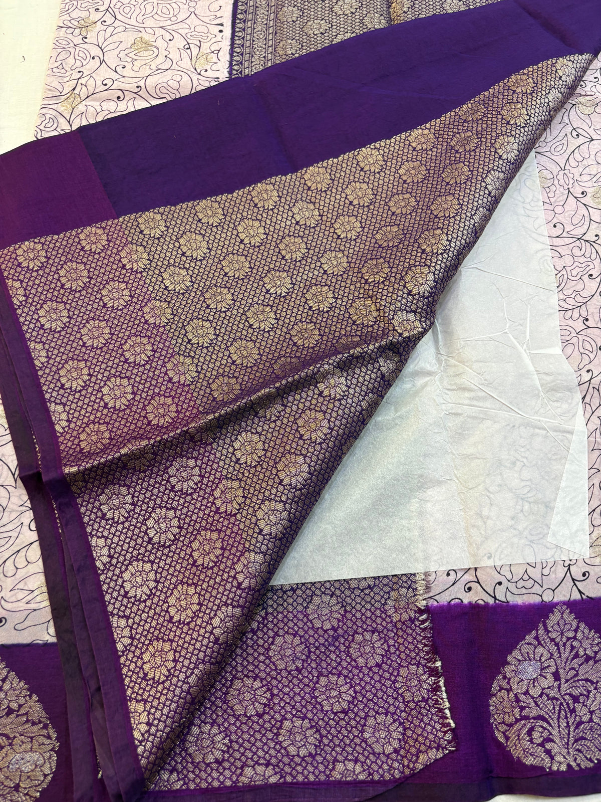 HO Pen kalamkari Saree