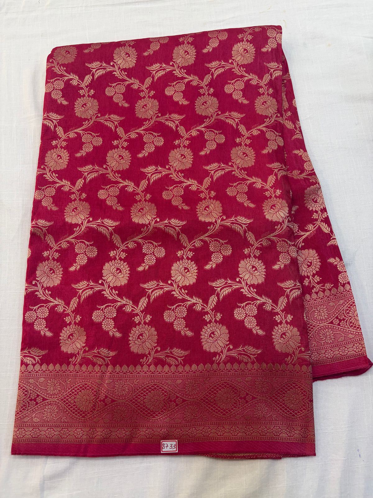 Russian Crepe All over design Saree