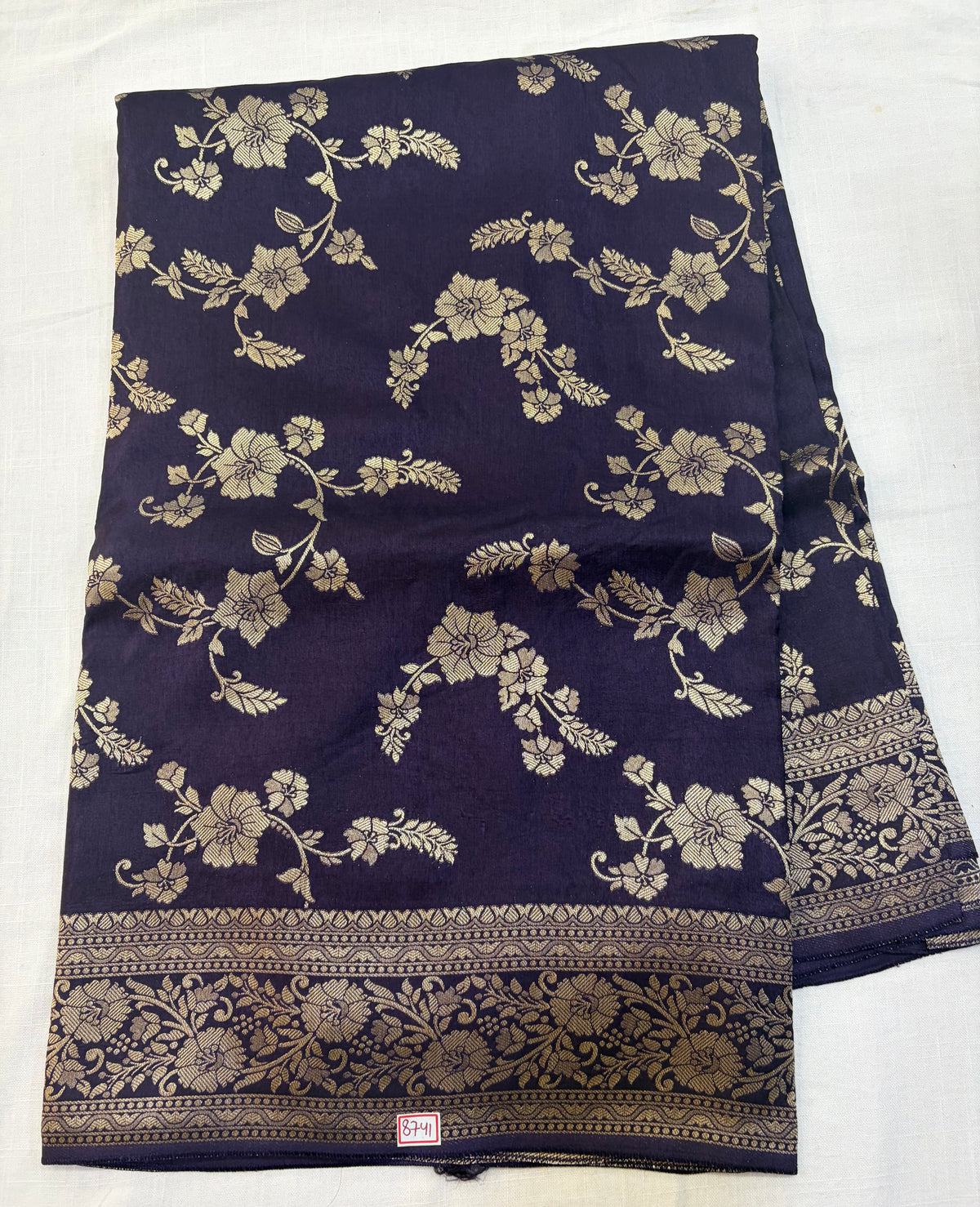 Russian Crepe All over design Saree