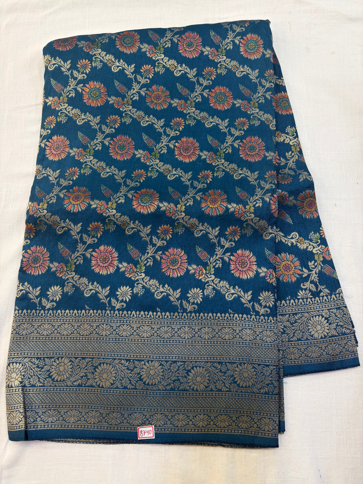 Russian Crepe All over design Saree