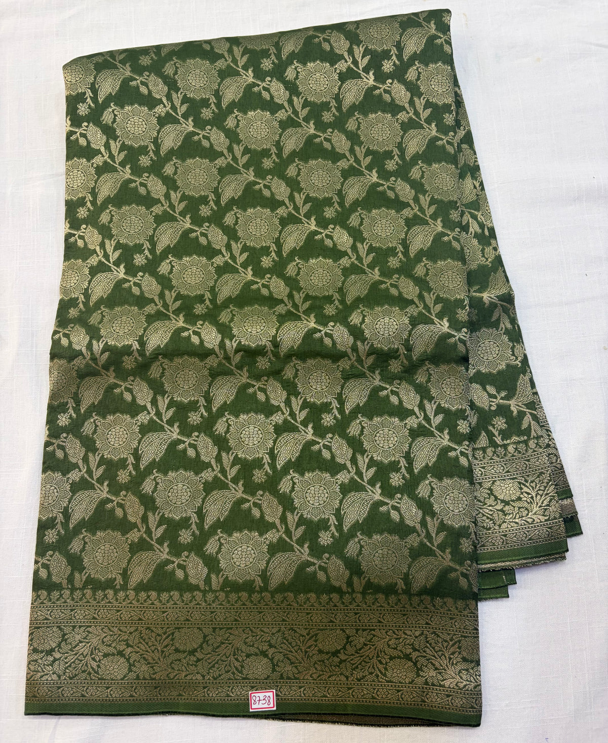Russian Crepe All over design Saree
