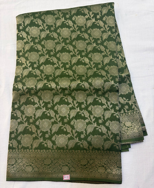 Russian Crepe All over design Saree