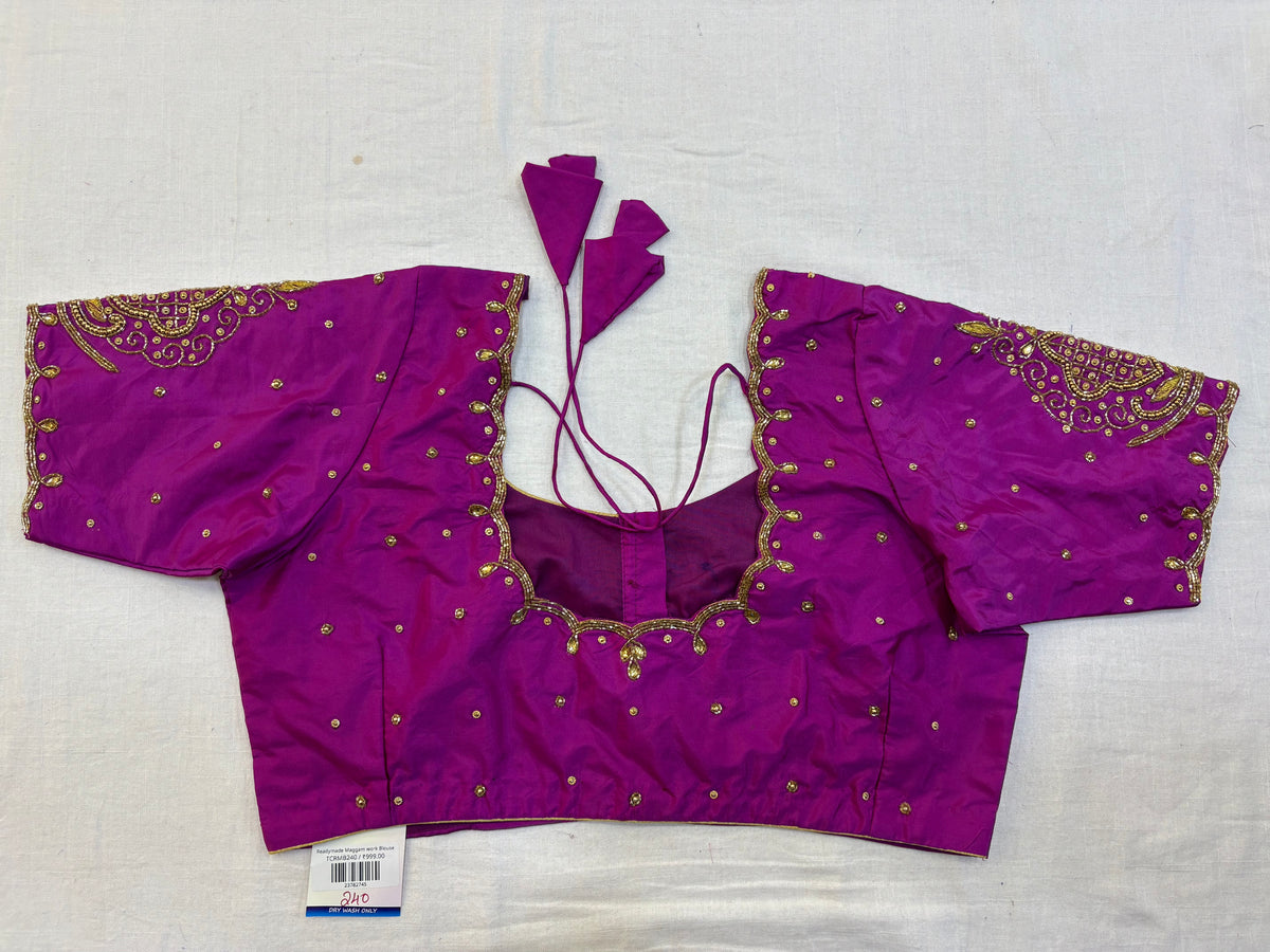 Readymade Maggam work Blouse