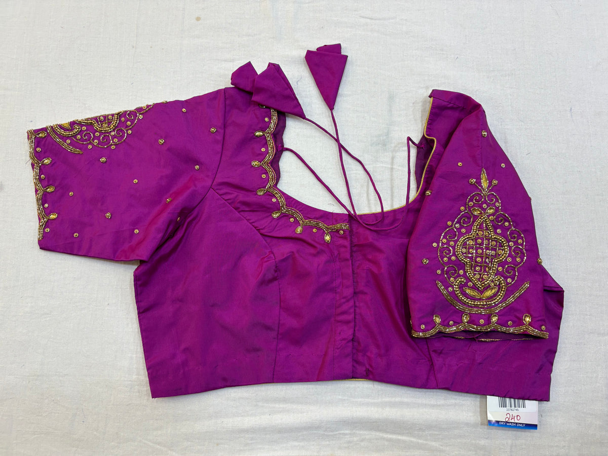 Readymade Maggam work Blouse