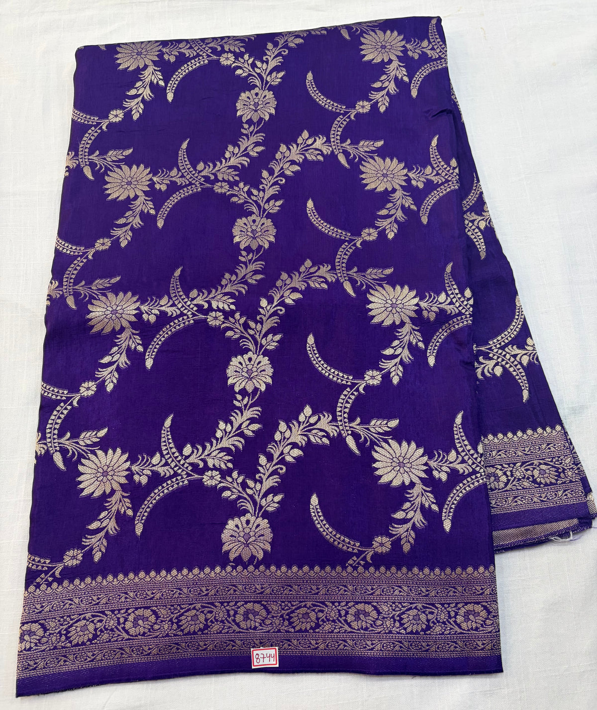 Russian Crepe All over design Saree