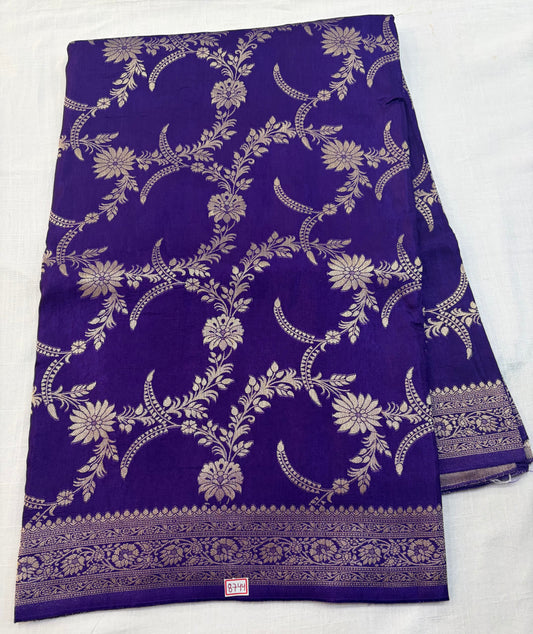 Russian Crepe All over design Saree
