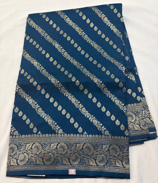Russian Crepe All over design Saree