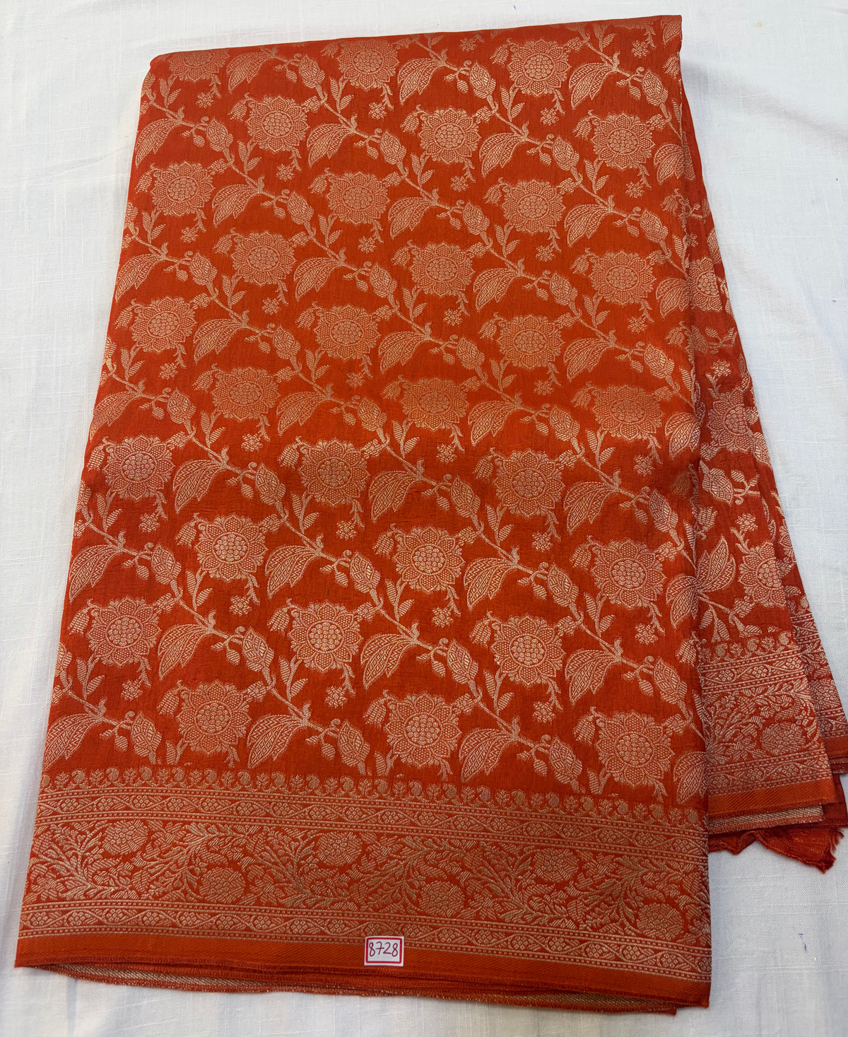 Russian Crepe All over design Saree