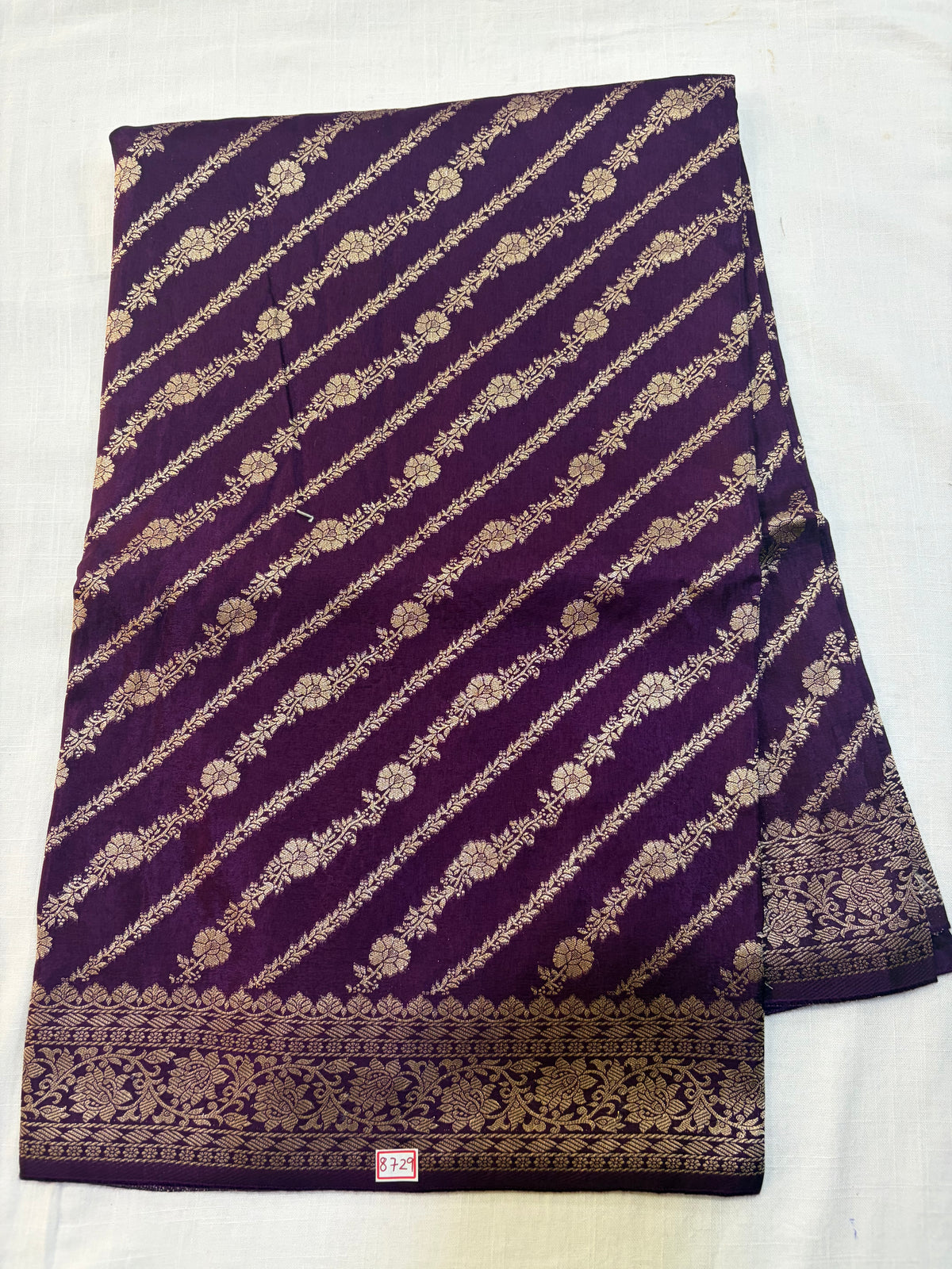 Russian Crepe All over design Saree