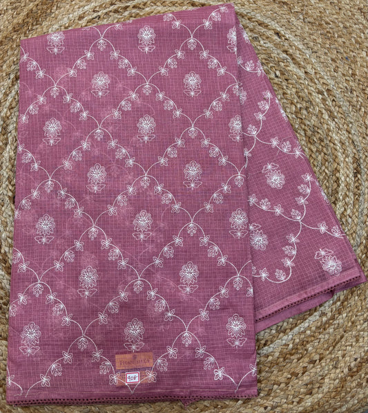 Kota Embroidery Sarees