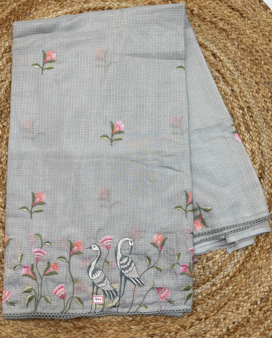 Kota Embroidery Sarees