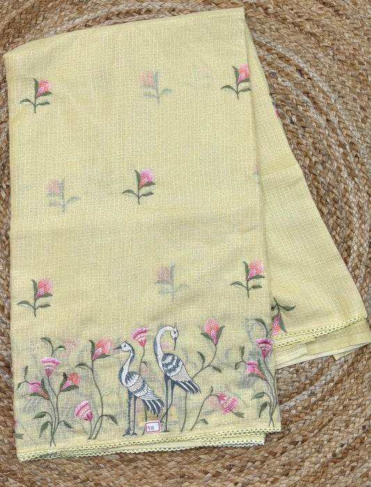 Kota Embroidery Sarees