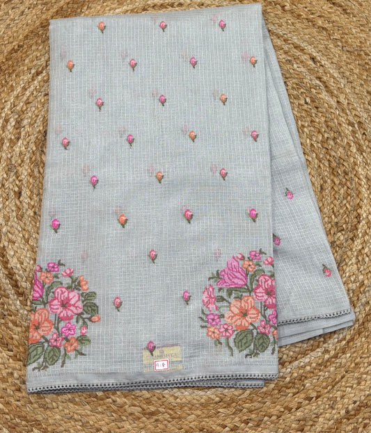 Kota Embroidery Sarees