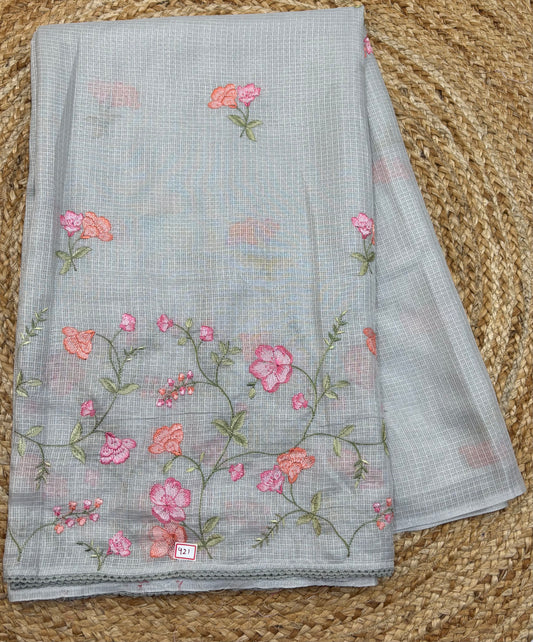 Kota Embroidery Sarees