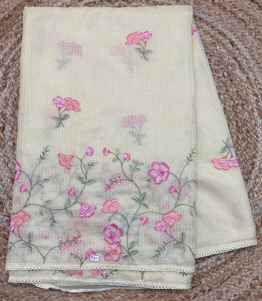 Kota Embroidery Sarees