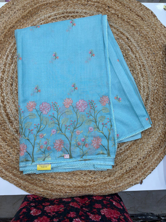 Kota Embroidery Sarees