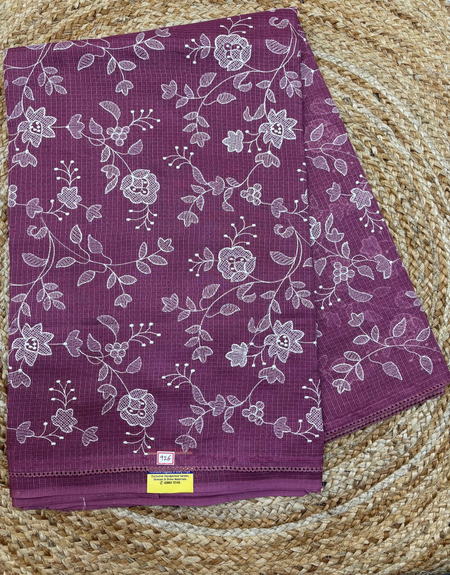 Kota Embroidery Sarees
