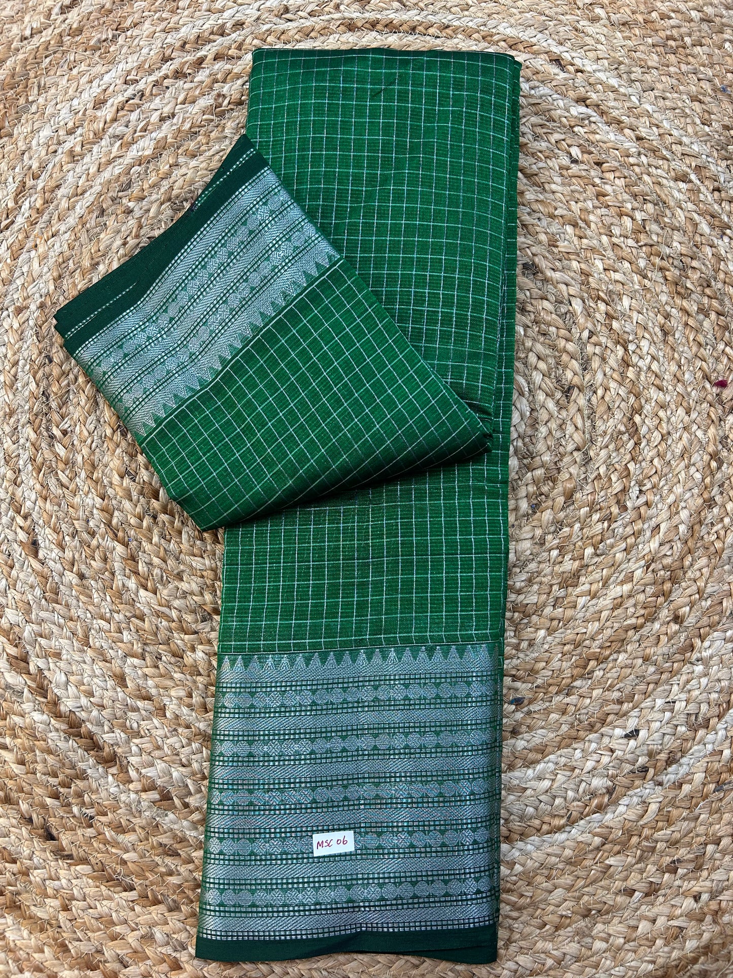 Mangalgiri Checks Saree