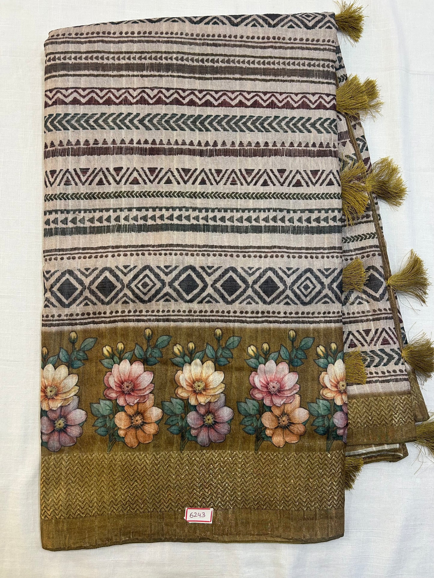 Tussar Silk Saree