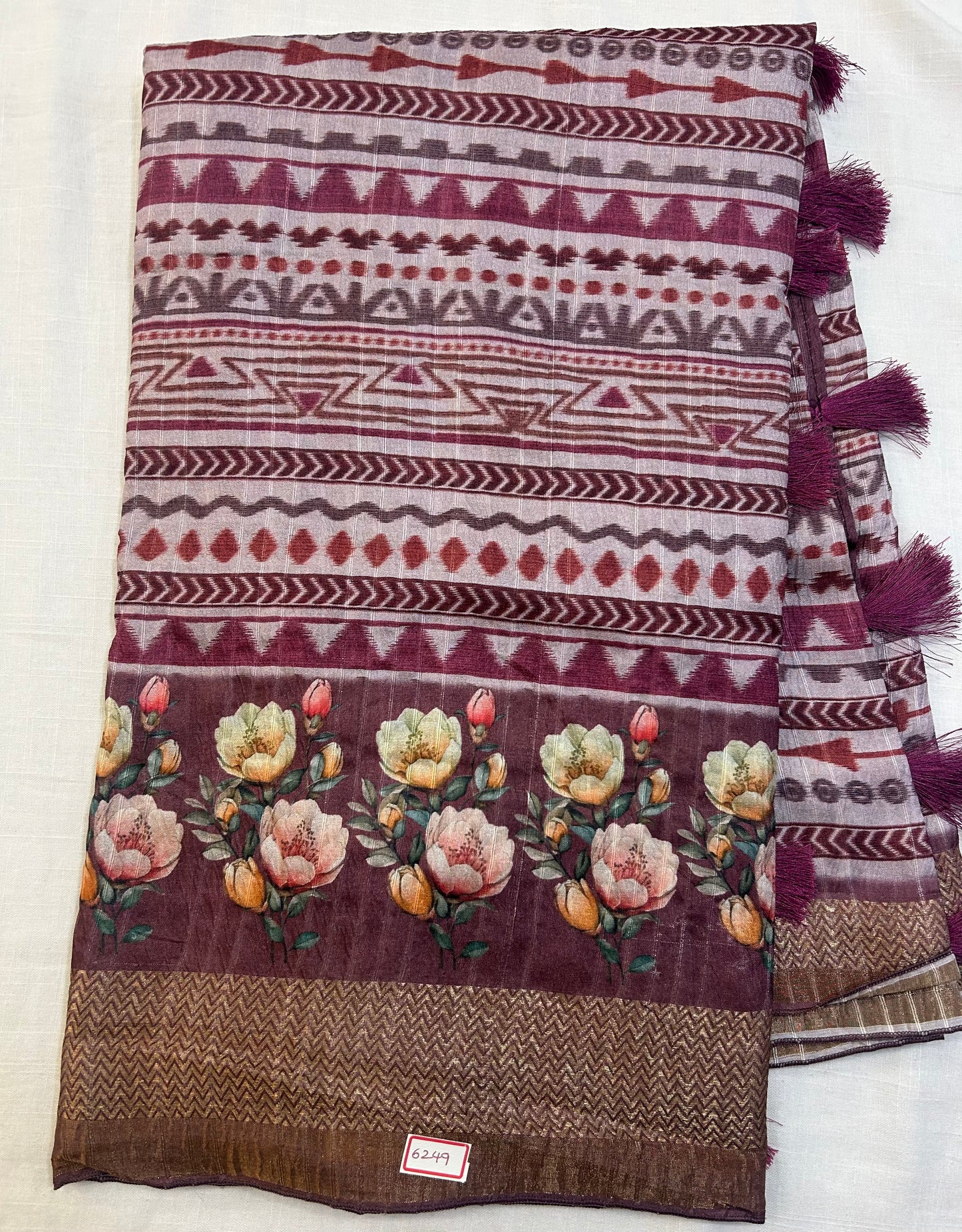 Tussar Silk Saree